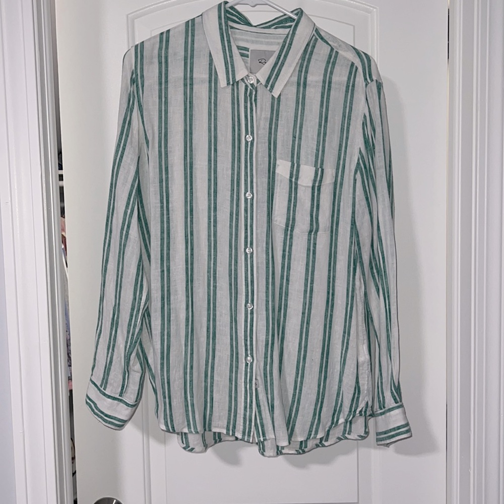 Rails Linen Button Down